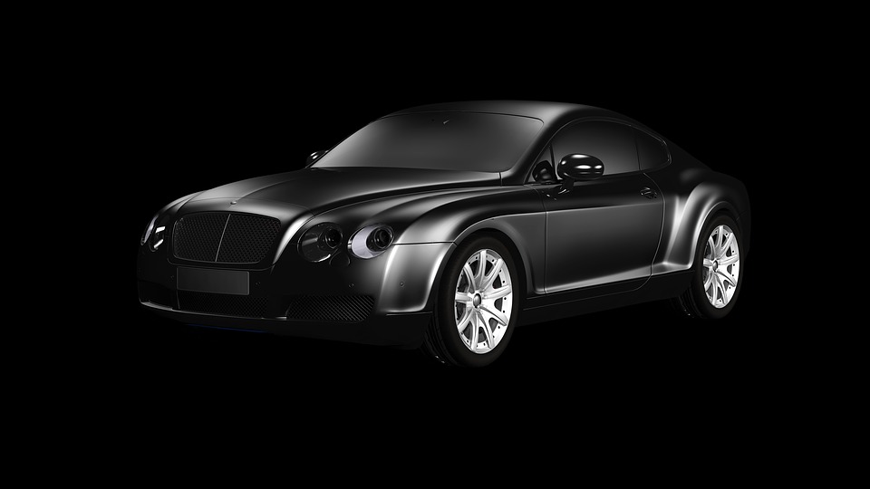 Automóvil de color negro