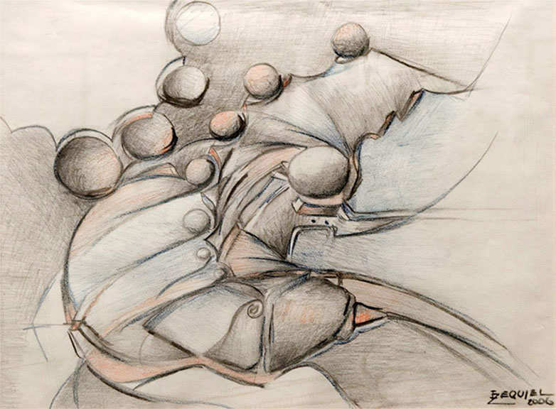 ”Equilibrio”, obra de Ezequiel Jiménez