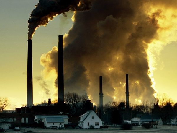 Notable contaminación en el aire