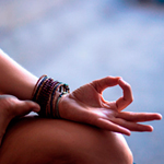 Posición de yoga