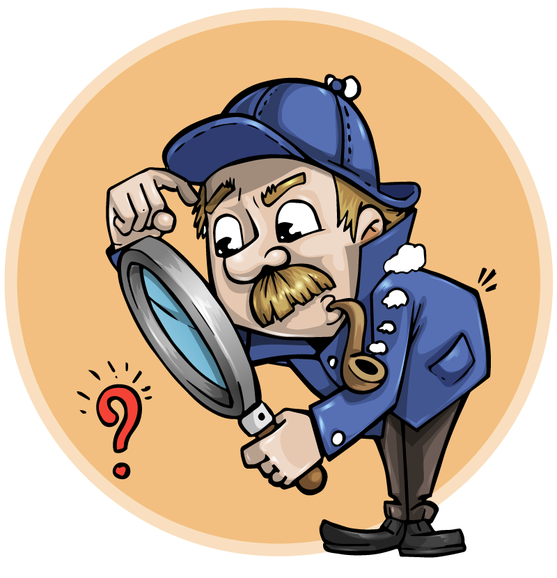 Persona investigando