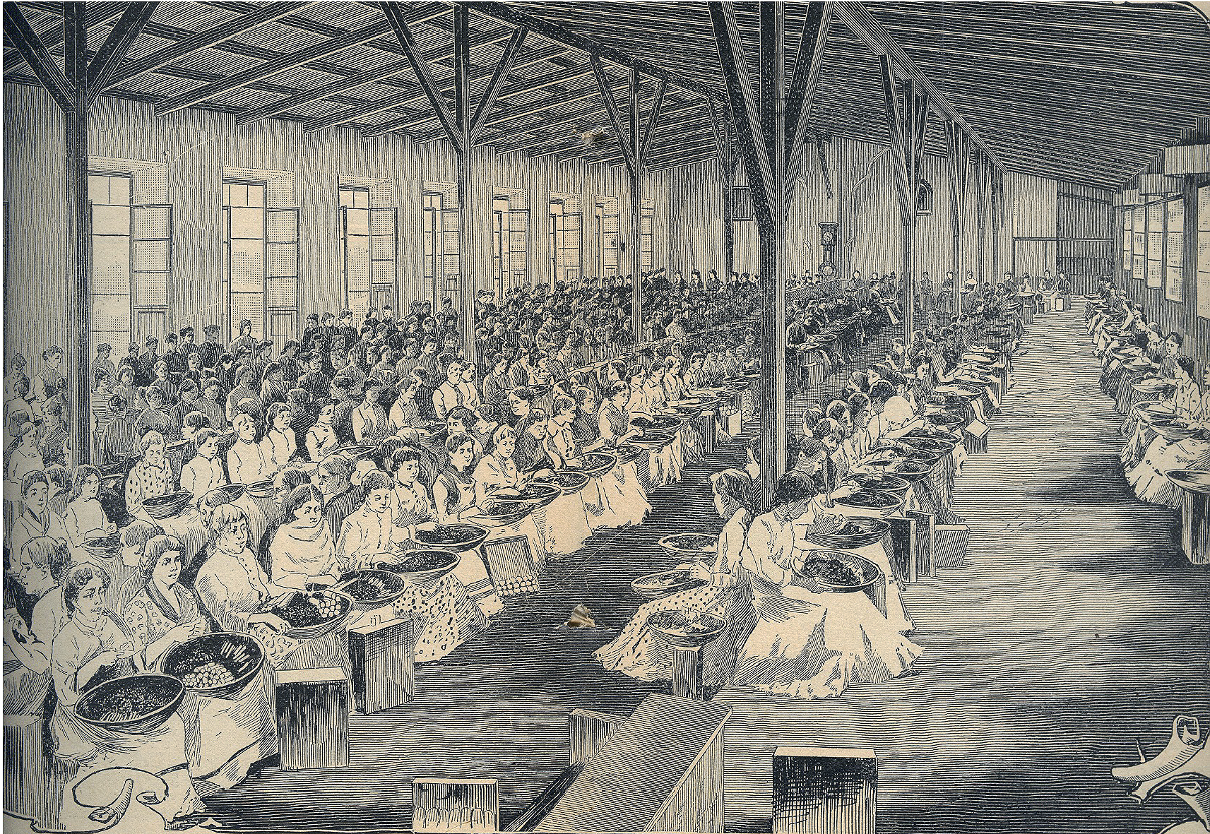 Fábrica de tabacos La Fama en San Luis Potosí.