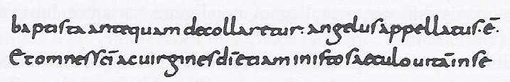 Escritura carolina