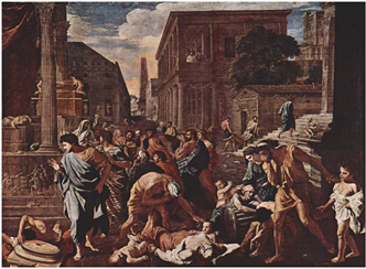 Pintura “La peste di Azoth”.