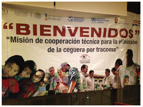 Cartel de tracoma.