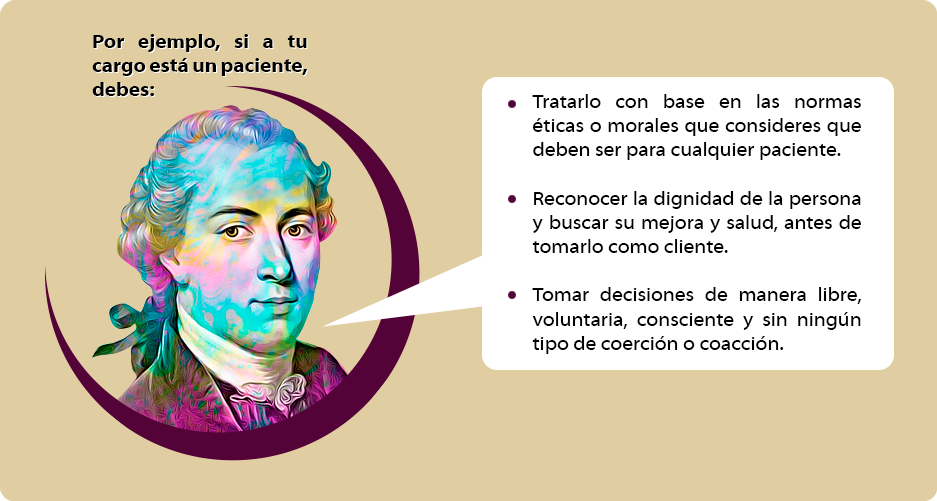 Ilustración de Kant