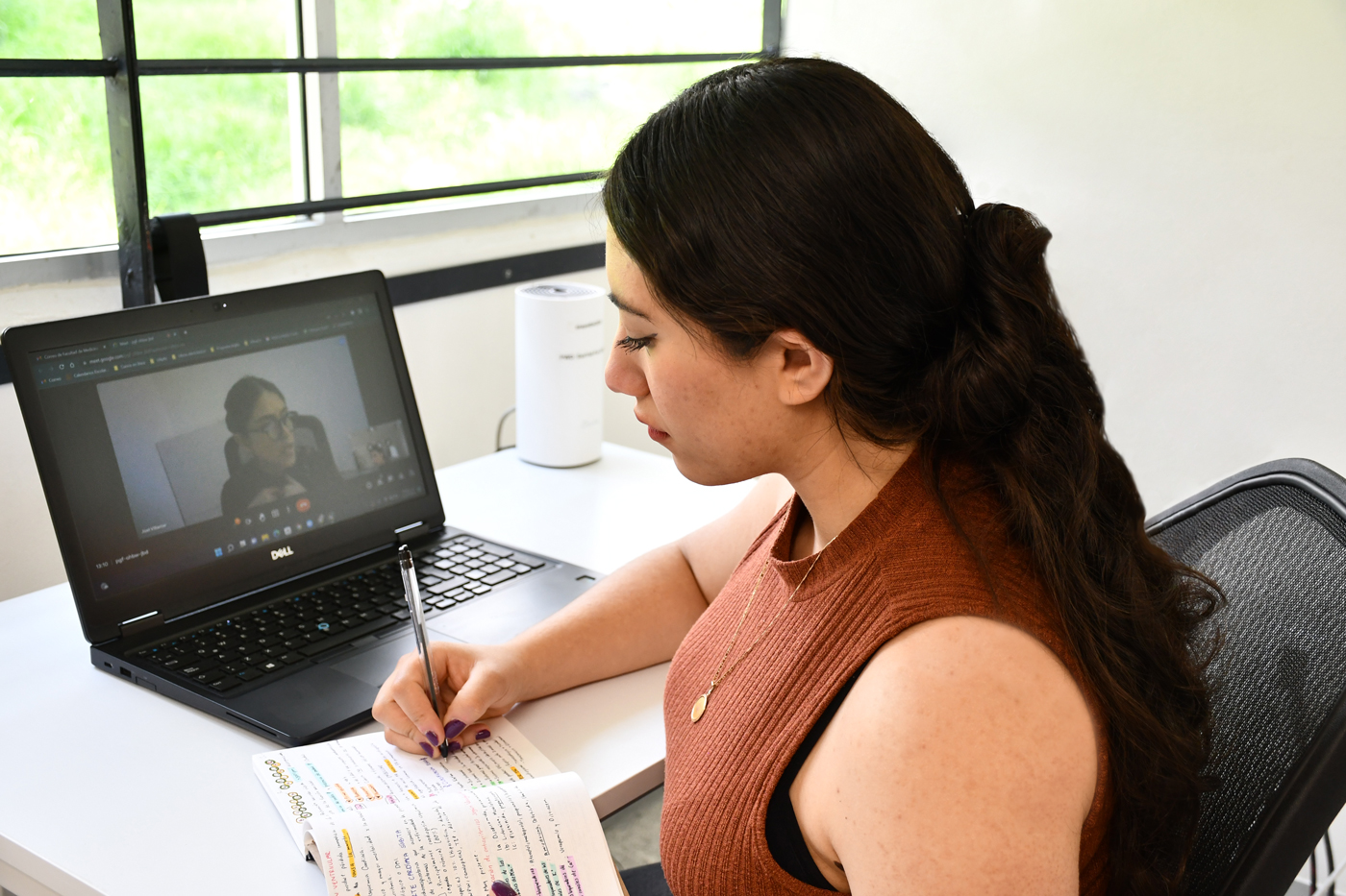 Tutoría a distancia.