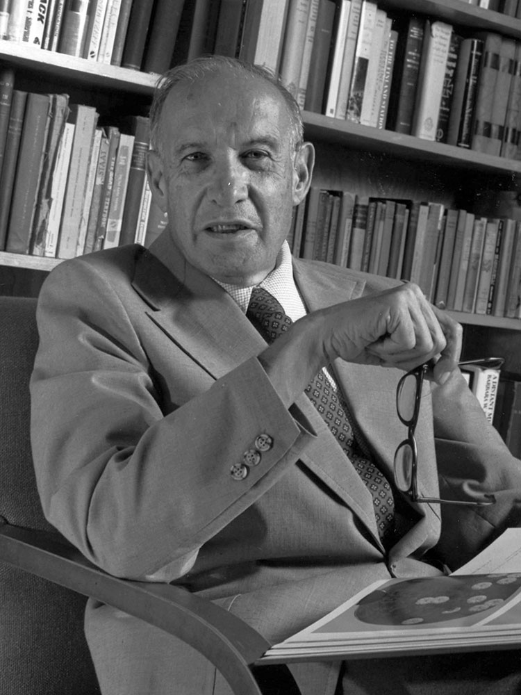 Fotografía de Peter Drucker