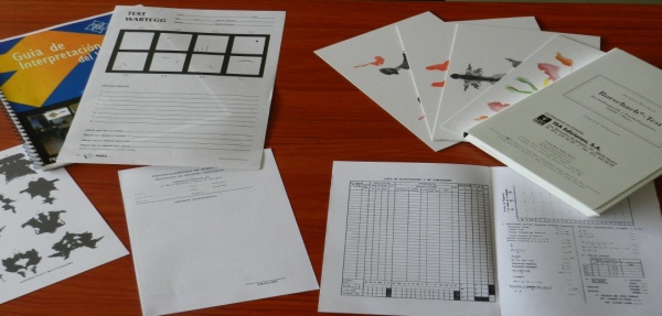 diferentes test y pruebas psicológicas.