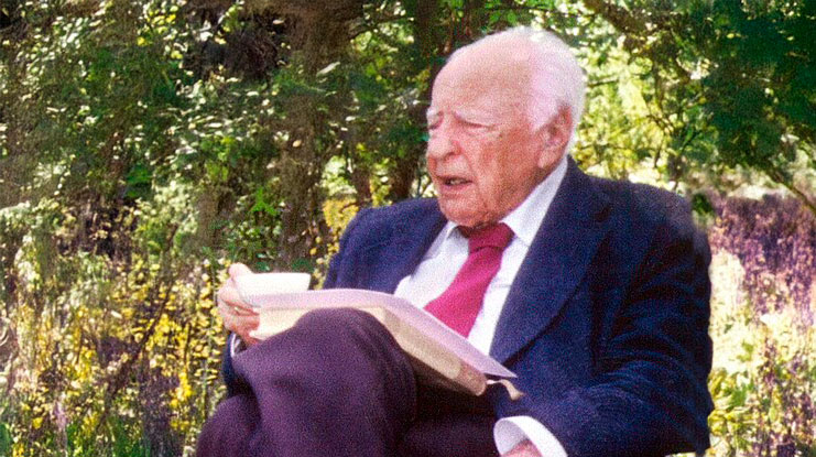 Fotografía de Hans Georg Gadamer