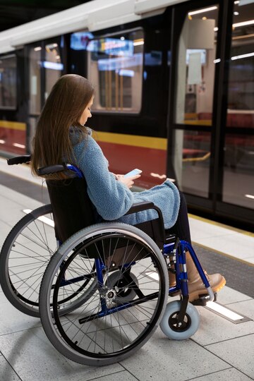 Persona en silla de ruedas